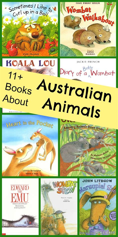 Picture books for older readers: Animals of Australia Book List
