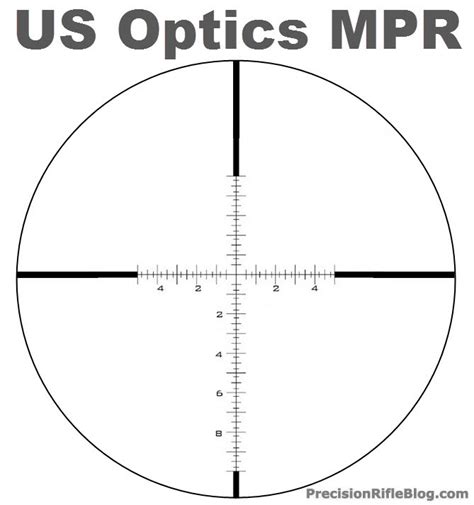 Us Optics Mpr Scope Reticle