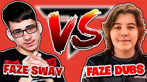 Faze Sway Challenged Faze Dubs To 1v1 And This Happened Youtube