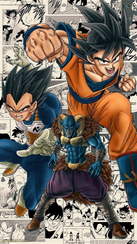 Dbs Mangá Wallpaper Made By Raidentadashi Personajes De Dragon Ball Personajes De Goku