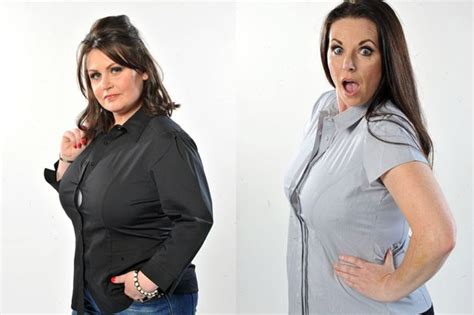 Two Scots Women Try Out New Blouse Designed To Stop Busty Women Popping
