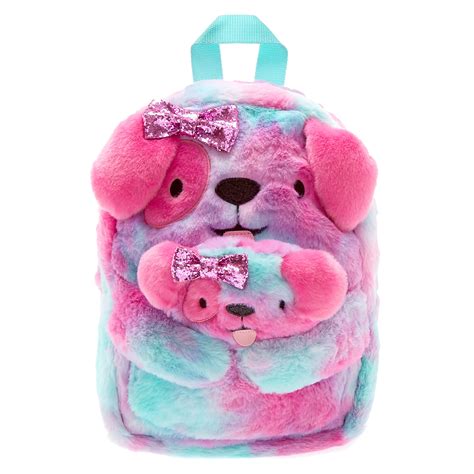 Claires Club Riley The Puppy Backpack Mint Claires Us