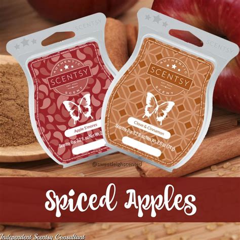 Scentsy Mixer Combine 1 Cube Apple Smores With 1 Cube Clove