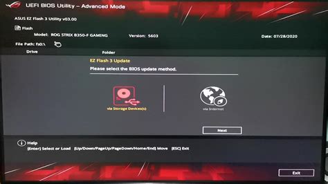 How To Update BIOS Firmware On ASUS ROG Motherboard YouTube