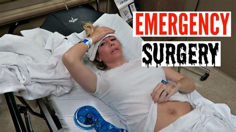 Rushed Into Emergency Surgery Youtube