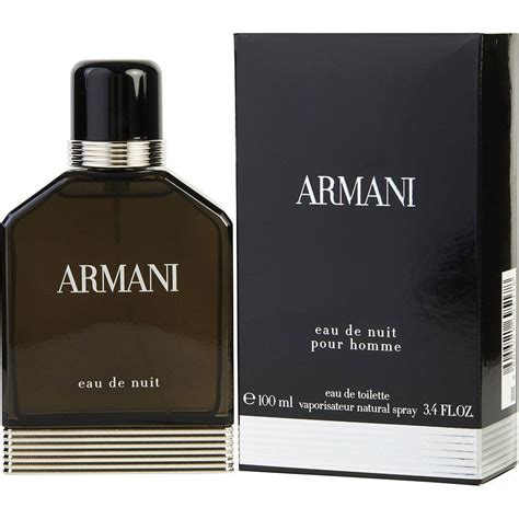 Armani Eau De Nuit Cologne For Men By Giorgio Armani In Canada