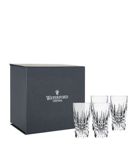 Waterford Lismore Diamond Shot Glass Set Of 4 Harrods Us