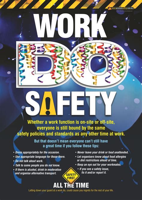 This Safety Poster From Promote Safety Is A Reminder To Workers That