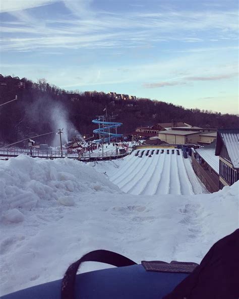 Snow Tubing At Ober Mountain In Gatlinburg Tn Attraction Review