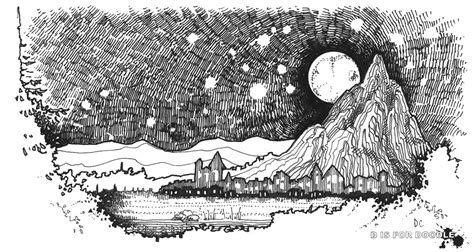 Ink with the completed drawing in mind. Night sky | Night sky drawing, Drawing sky, Night skies