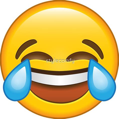 Laughing Emoji Stickers Redbubble