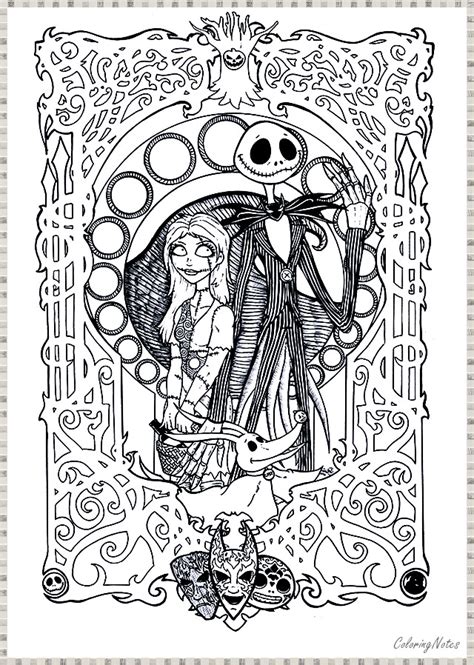Take a look at these nightmare before christmas coloring pages. 10 Nightmare Before Christmas Coloring Pages Free ...
