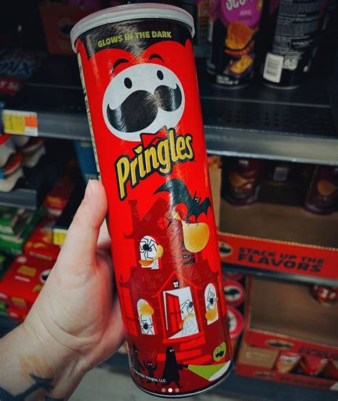 Glow In The Dark Pringles Halloween Cans On Behance