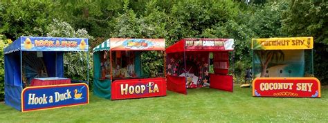 Funfair Side Stalls For Hire In Uk Complete With Operator And Prizes