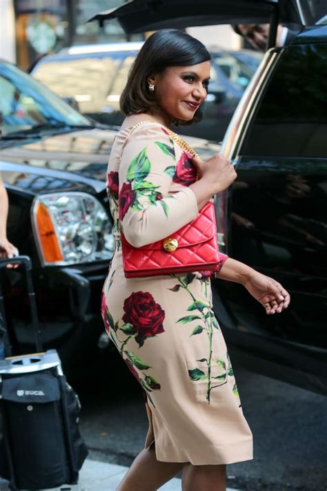 Mindy Kalings Dolce And Gabbana Dress Popsugar Fashion Photo 6