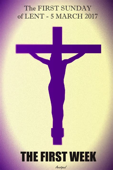 Lenten Reflection The First Sunday Of Lent 5 March Lent Jesus Is