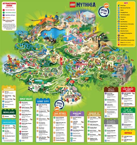 Legoland Windsor 2018 Map Articoli Da Collezione Souvenir Da Collezione