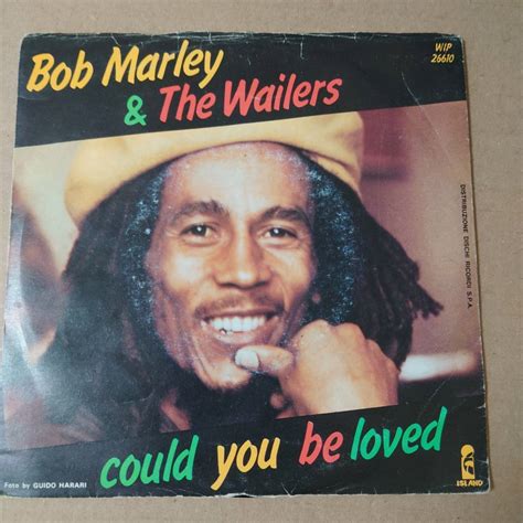 【目立った傷や汚れなし】★レア★ bob marley and the wailers could you be loved one drop island records
