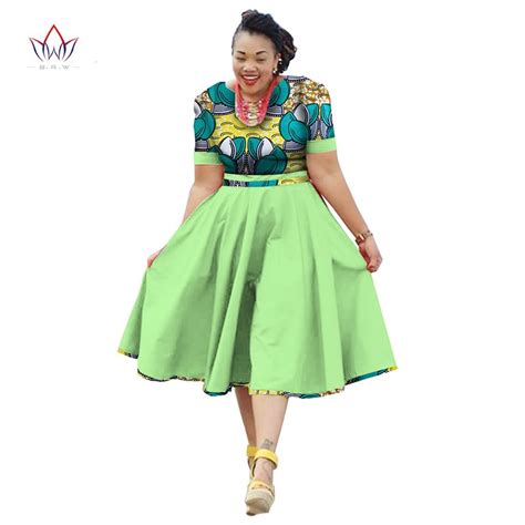 Plus Size Clothing 2017 Summer Dress African Print Dress