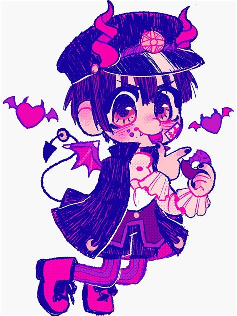 If you like the manga, please click the bookmark button (heart icon) at the bottom left corner to add it to your. "Toilet Bound Hanako Kun: Hanako" Sticker by Otakah ...