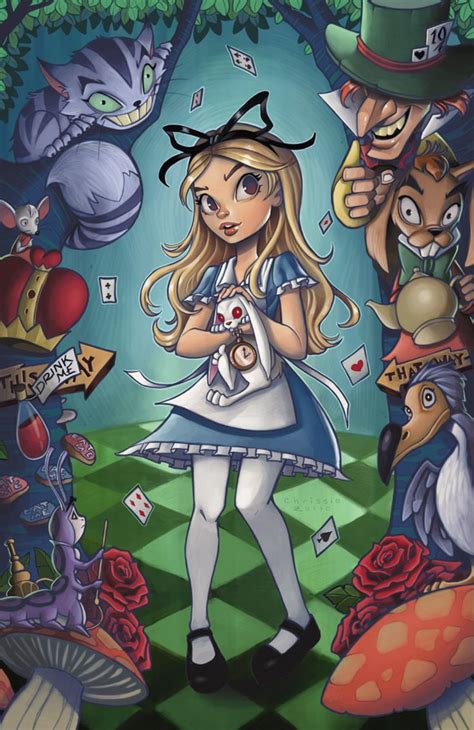 Alice In Wonderland By Chrissiezullo On Deviantart Alice In