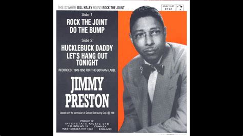 Jimmy Preston Rock The Joint 1949 Hq Youtube