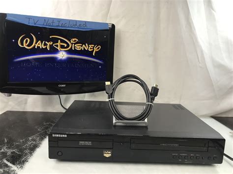 Samsung HDMI DVD Recorder DVD VCR Combo VHS Player W Disney VHS Movies