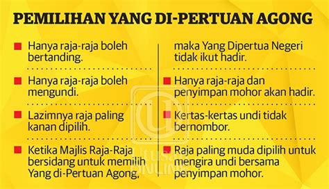 يڠ دڤرتوان اݢوڠ), malezya'nın hükümdarıdır. Jumaat ini akan diketahui Keputusan Pemilihan Agong ...