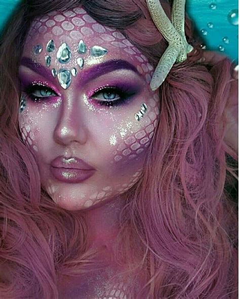 Pinterest Iiiannaiii Mermaid Makeup Halloween Halloween Makeup Pretty