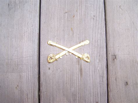 Civil War Brass Cavalry Hat Pin