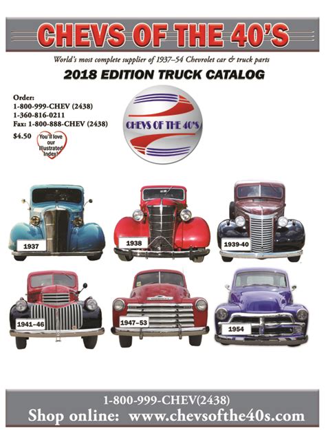 Chevy Parts » International Destinations - Chevs Of The 40'S