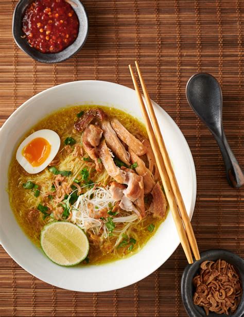 Soto Food Recipes Soto Ayam Indonesian Clear Chicken Soup So Yummy Recipes Many Traditional