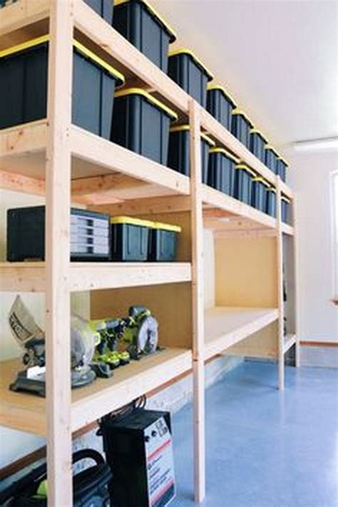 Luckily, we've got the perfect diy garage shelves project for you. 65 Sample Models Garage Organization Decorating looks neat and spacious | Diy garage shelves ...