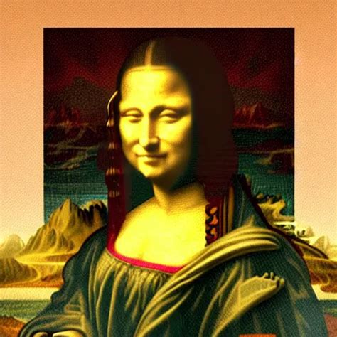 Krea Kanye West In The Style Of Mona Lisa