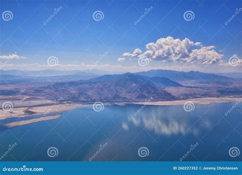 Great Salt Lake Aerial Views Of The Lake And Surrounding Landscape