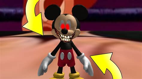 Never Summon Mickey Mouse On Roblox Youtube
