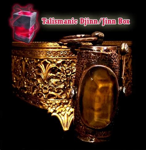 Talismanic Djinnjinn Box Brother Rahman 35 Years In The Field Of