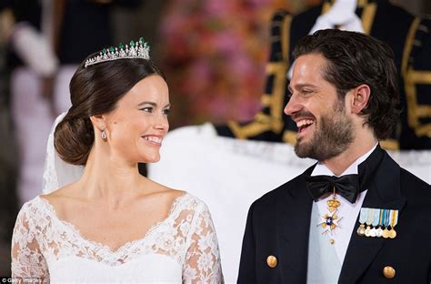 Sofia Hellqvist Weds Prince Carl Philip In Sweden Royal Wedding Daily Mail Online