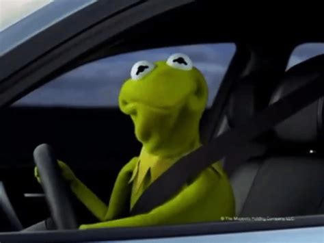 Meme Generator Kermit In Car Newfa Stuff