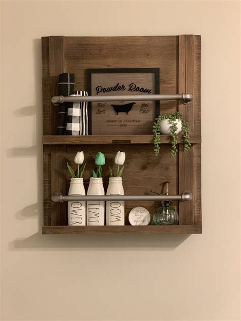 Check spelling or type a new query. Added one other thing to magnolia shelf | Bathroom shelf ...