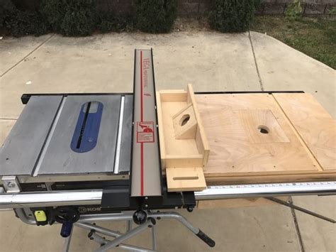 The second decision factor was that the kobalt table saw came with a folding built in stand. Kobalt table saw with Vega Pro 40 fence upgrade and built ...
