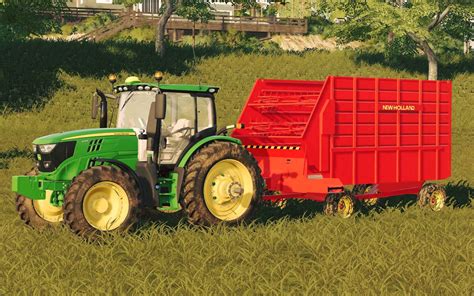 Fs19 New Holland 716 Forage Box Fs 19 And 22 Usa Mods Collection