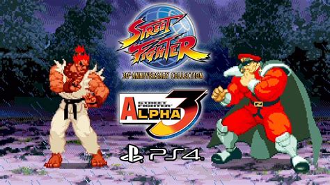 Street Fighter Alpha 3 Ps4 Arcade Sf 30th Anniversary Collection