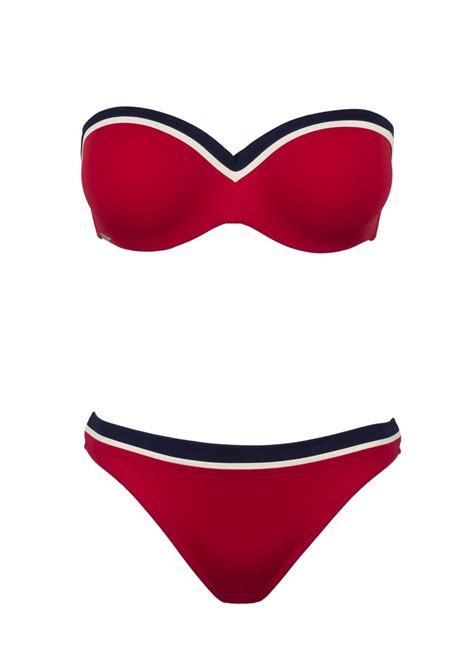 Bikini Rojo Push Up Las 5 Tendencias De Baño Para Este Verano