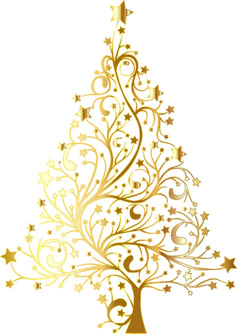Free Christmas Tree Clip Art Transparent Background Download Free