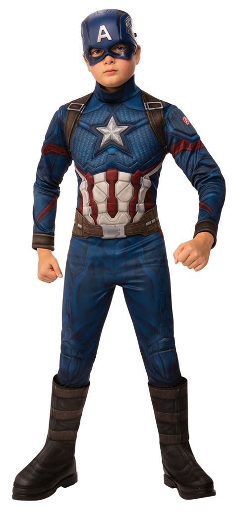 The Avengers Endgame Captain America Kids Costume