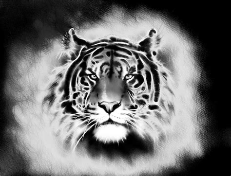 Abstract Tiger Wallpaper