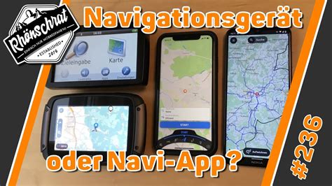 Navigationsgerät Oder Navi App 236 Youtube