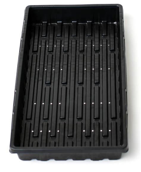 Microgreens Growing Trays With Holes Pack Heavy Duty Plastic