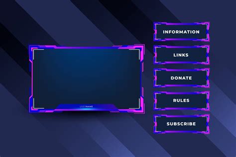 Twitch Banner Collection Graphic By Tanu · Creative Fabrica
